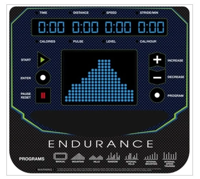 ENDURANCE E300 ELLIPTICAL