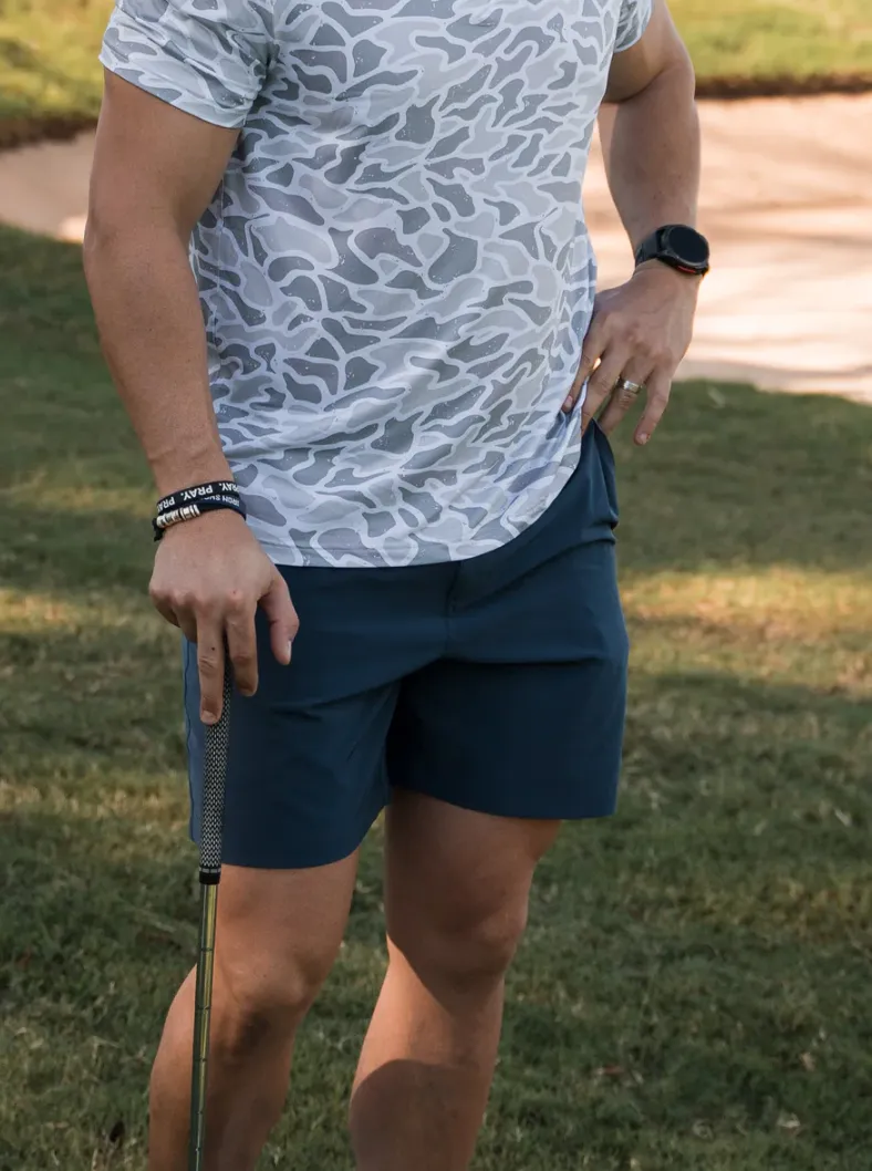Everyday Short - Deep Water Navy - Mayan Pocket