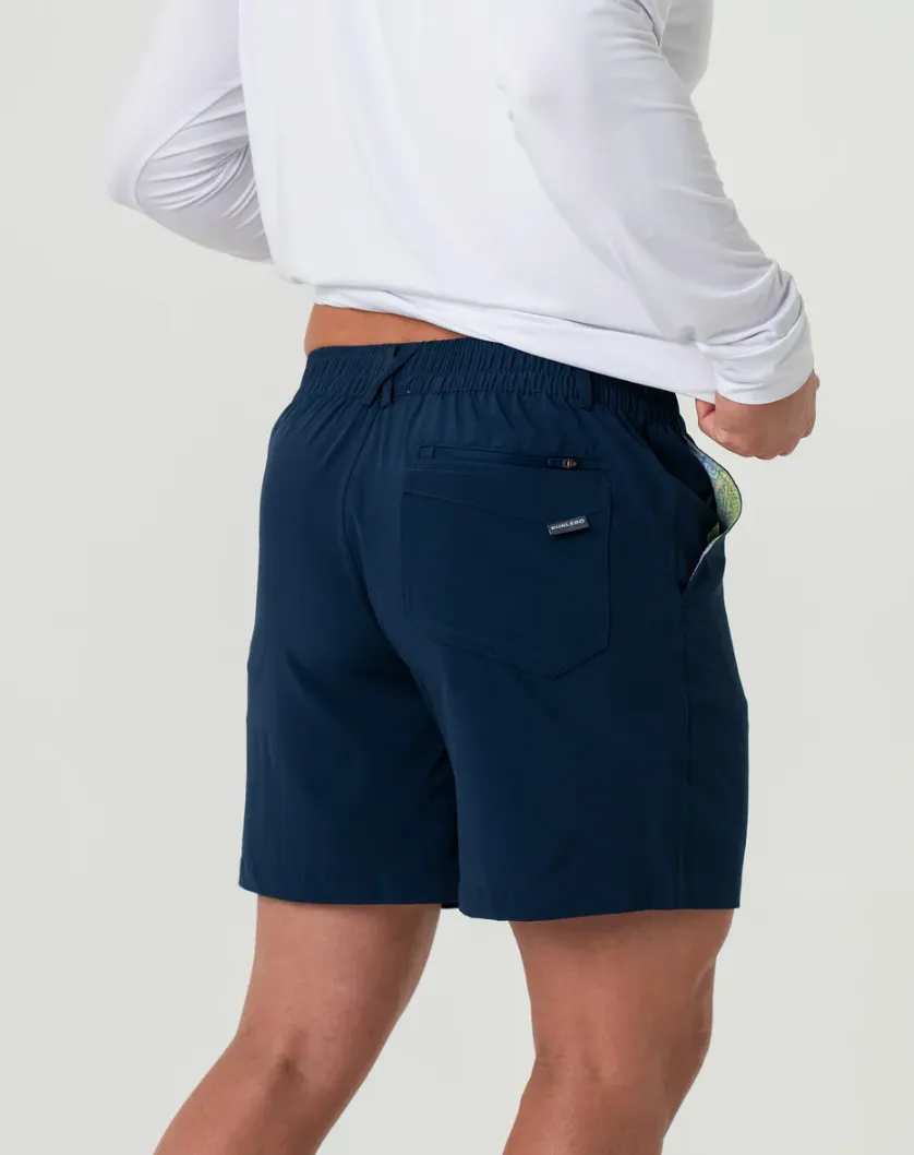 Everyday Short - Deep Water Navy - Mayan Pocket