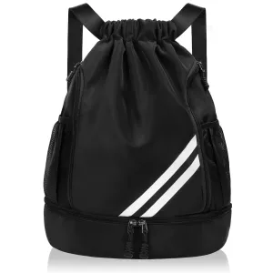 Fashion sports backpacks, gym bag, large capacity drawstring sports bag