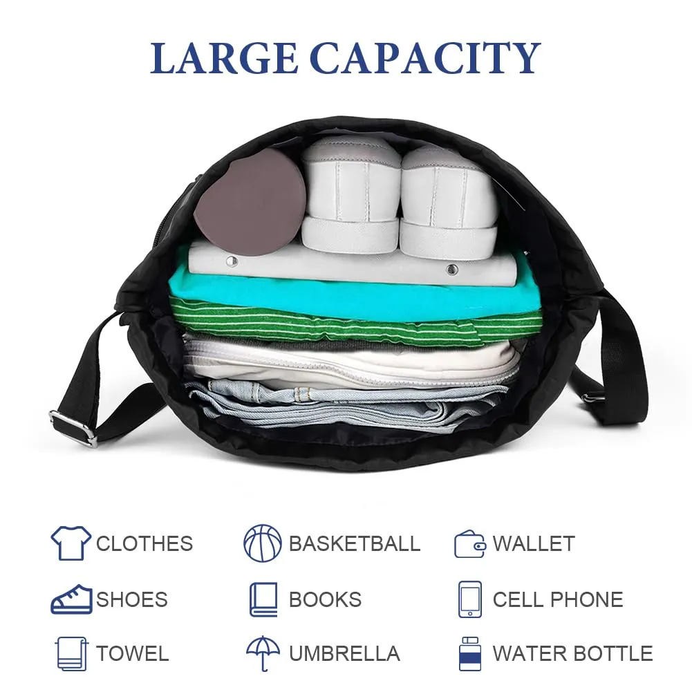 Fashion sports backpacks, gym bag, large capacity drawstring sports bag