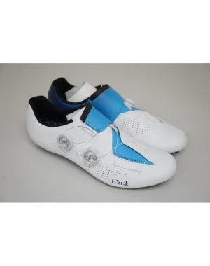 FIZIK R1 INFINITO MOVISTAR TEAM 2BOA 公路單車鞋 騎行鞋 白/粉藍色