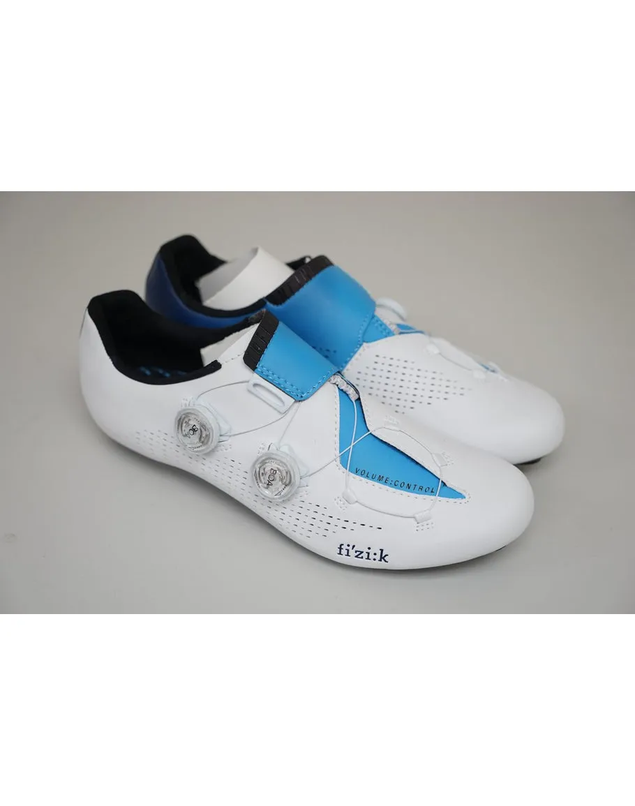 FIZIK R1 INFINITO MOVISTAR TEAM 2BOA 公路單車鞋 騎行鞋 白/粉藍色