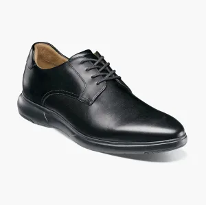 Florsheim Mens Black Lace-up Oxford Leather Dress Shoes