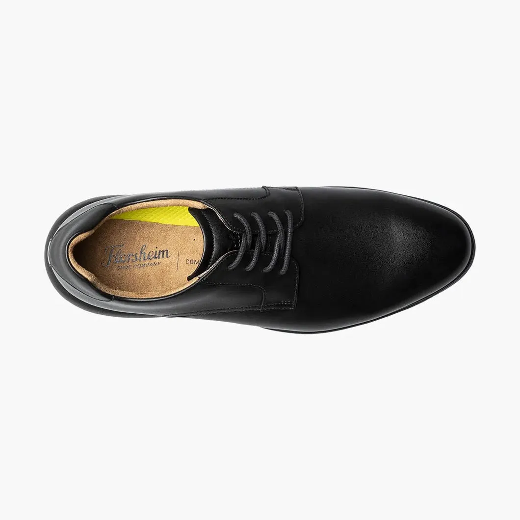 Florsheim Mens Black Lace-up Oxford Leather Dress Shoes