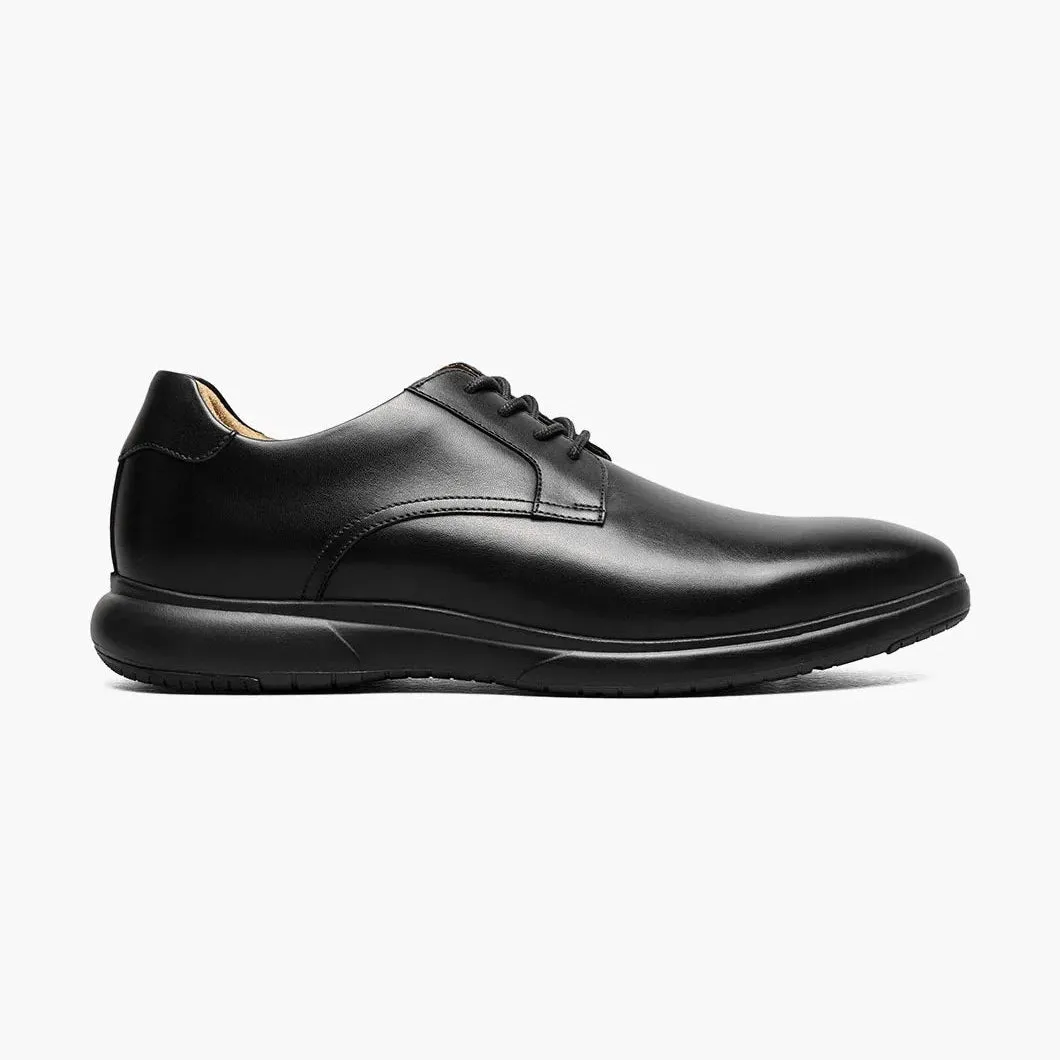 Florsheim Mens Black Lace-up Oxford Leather Dress Shoes