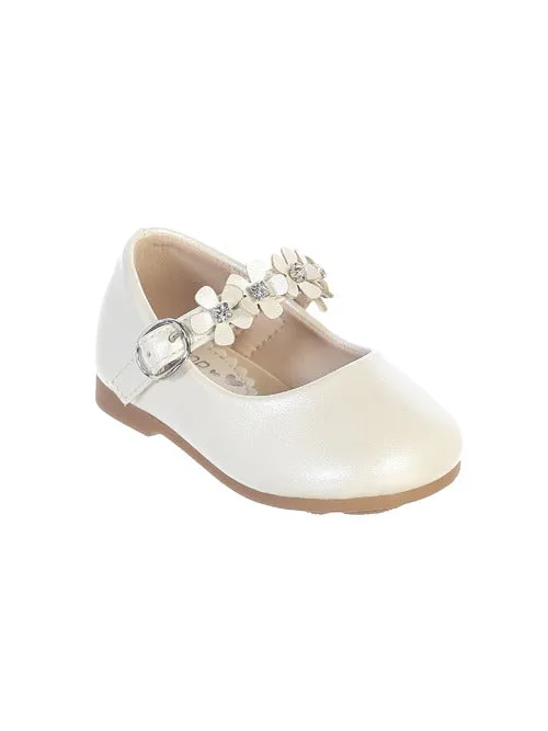 Flower Mary Jane Flats (Infant)