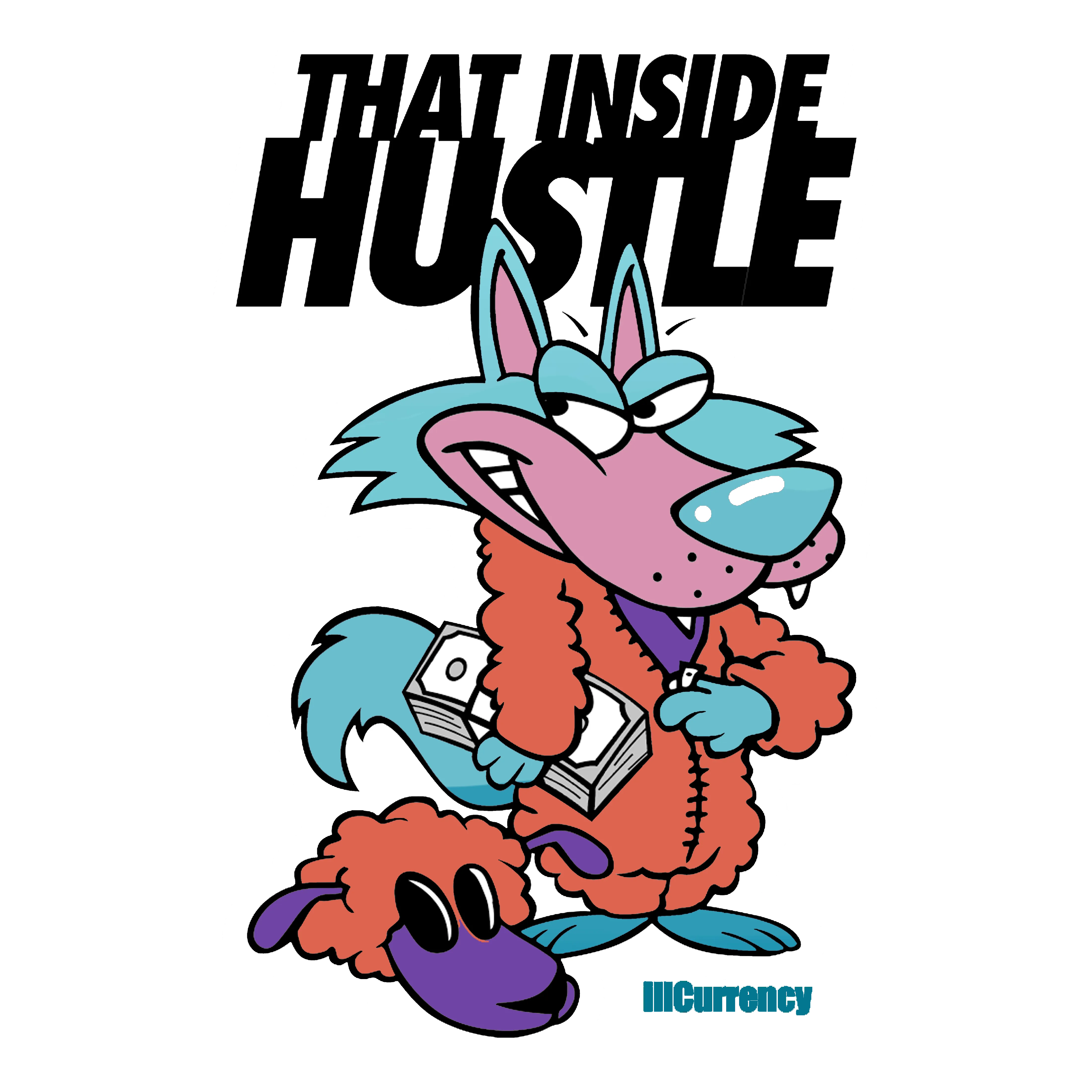 Futura Laboratories x Nike SB Dunk Low Carolina Blue T-Shirt (Inside Hustle)| illcurrency