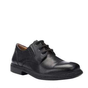 Geox Federico Black Lace Up Shoe
