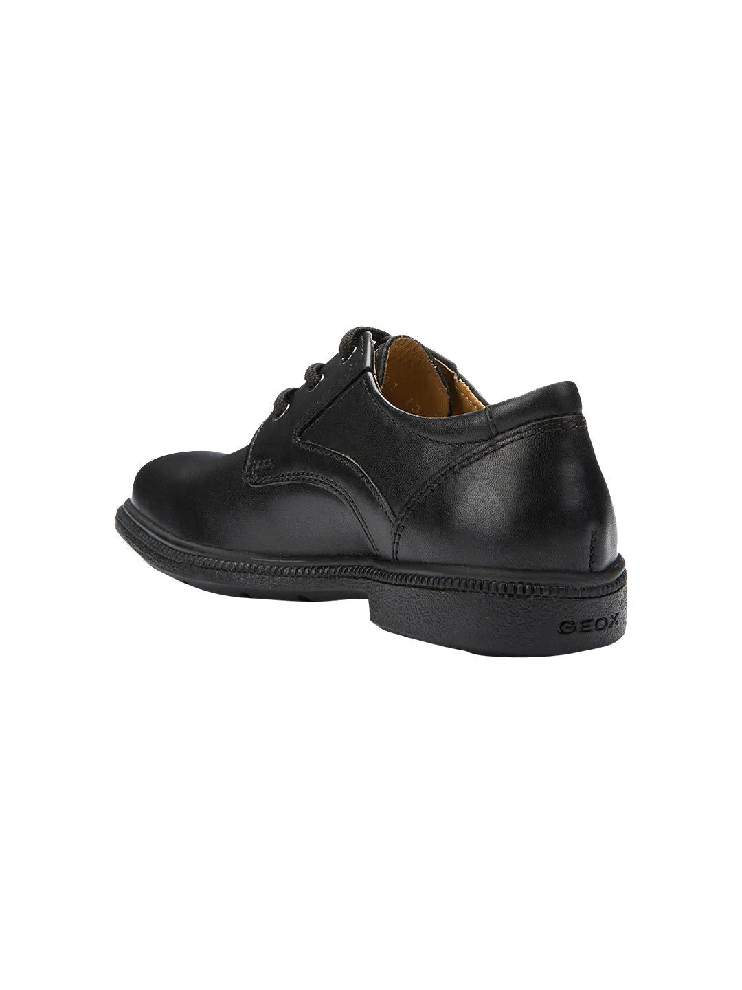 Geox Federico Black Lace Up Shoe