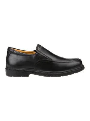 Geox Federico Black Slip On Shoe