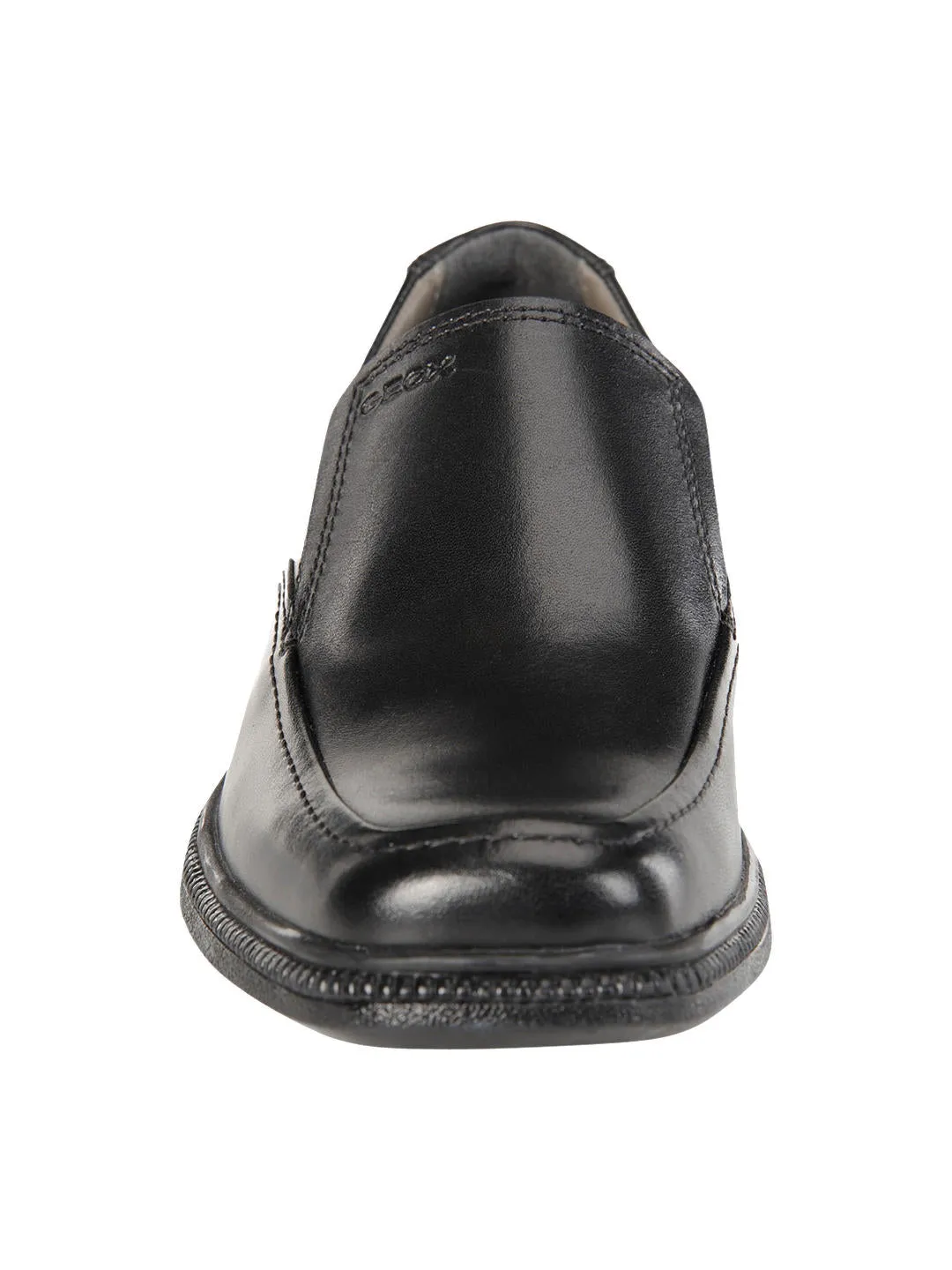 Geox Federico Black Slip On Shoe