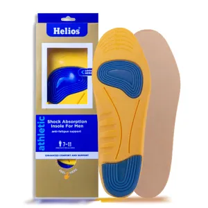 Helios Shock Absorption Insole For Men - Size 7-11 (Trim to Fit)