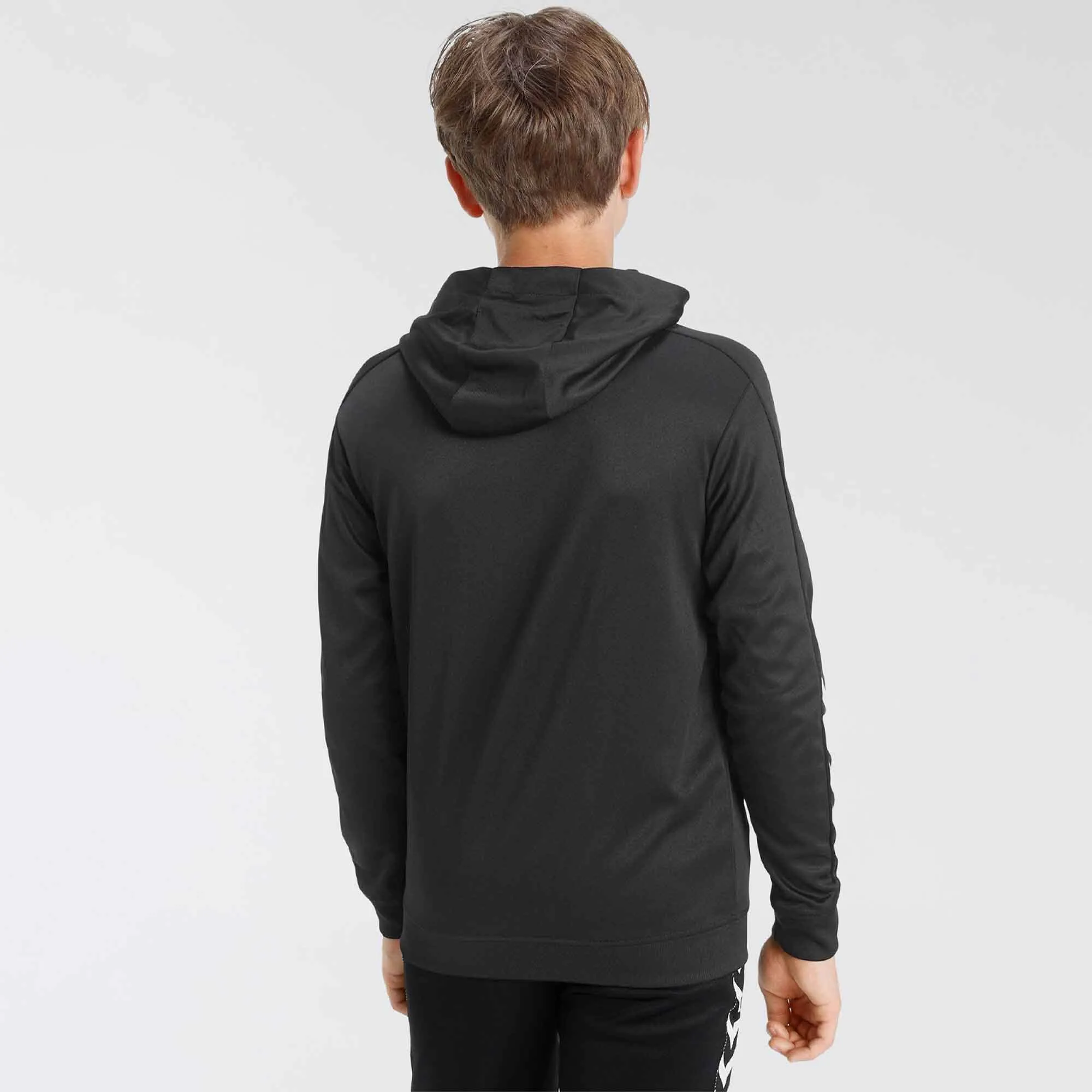 Hummel Boy's Arm Arrow Printed Sports Pullover Hoodie