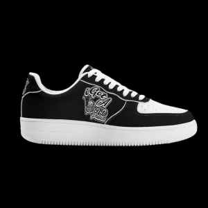 iGot Band Praktice Mens Upgraded White Low Top Leather Sneakers