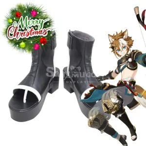 【In Stock】Game Genshin Impact Cosplay Gorou Cosplay Shoes