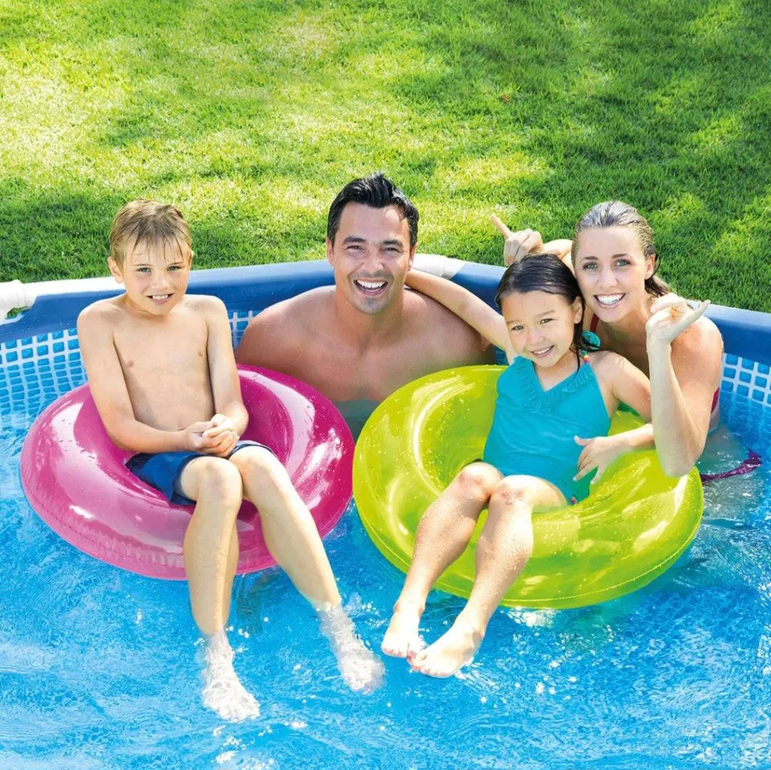 Intex Metal Frame 10' x 30" Above Ground Pool w/ Filter Pump