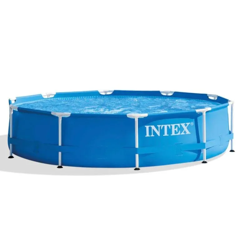 Intex Metal Frame 10' x 30" Above Ground Pool w/ Filter Pump