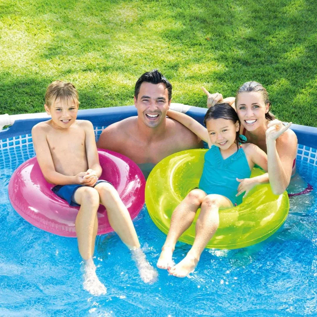 Intex Metal Frame 12' x 30" Above Ground Pool With Filter Pump