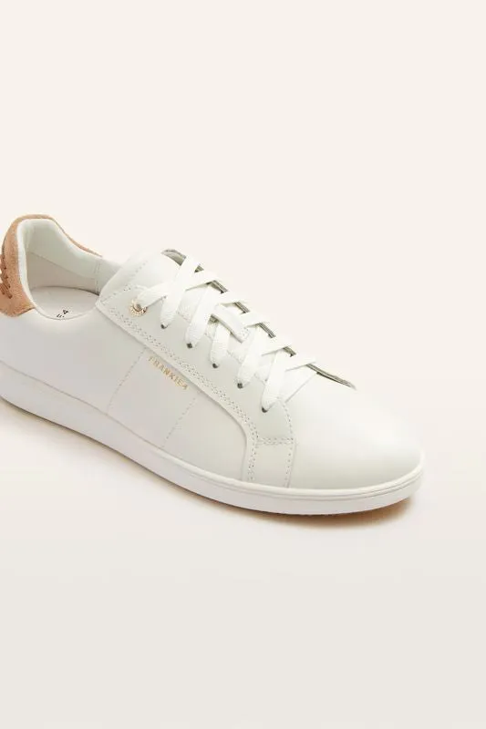 JACKIE V - WHITE/TAN MIX