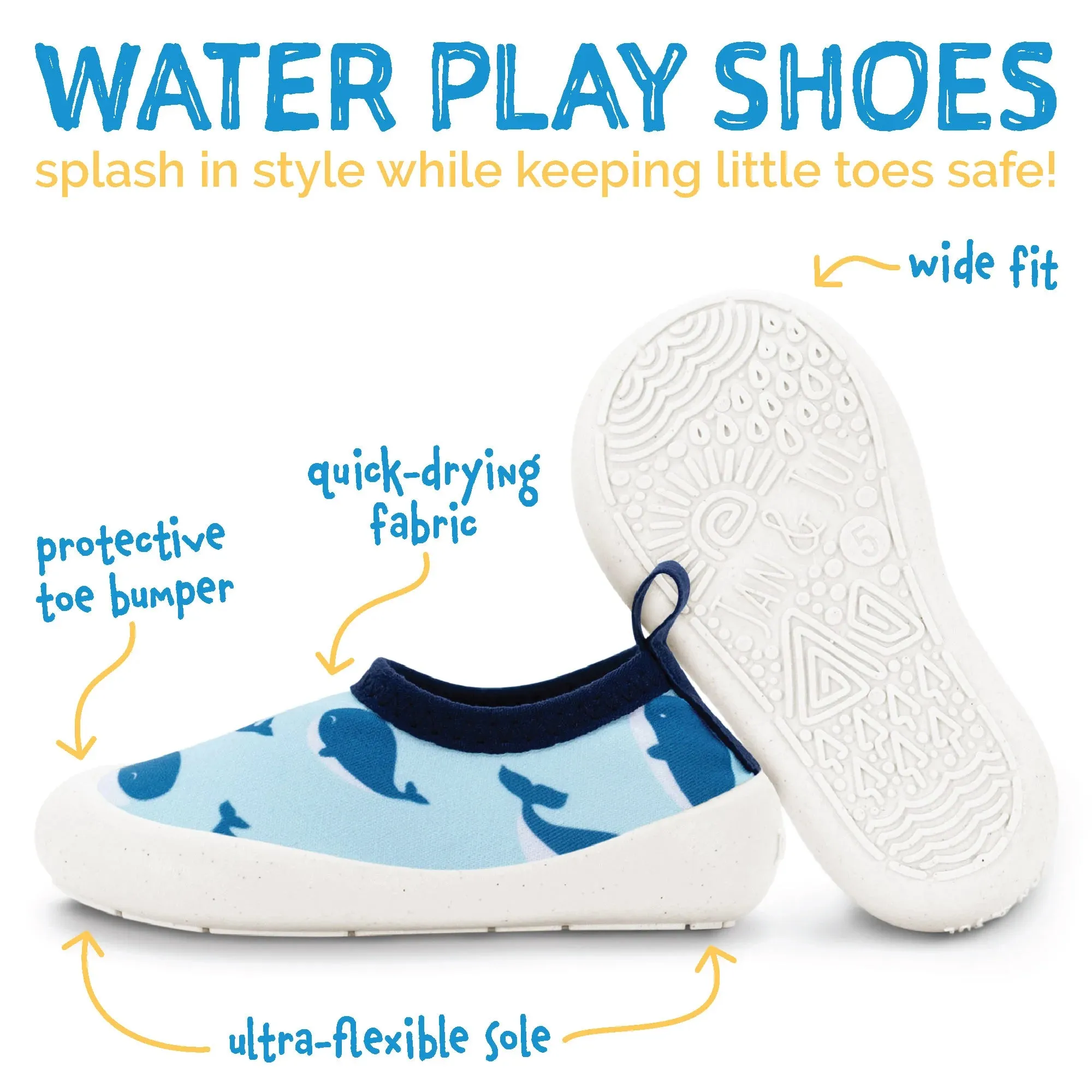 Jan & Jul Manta Ray Toddler Water Shoe