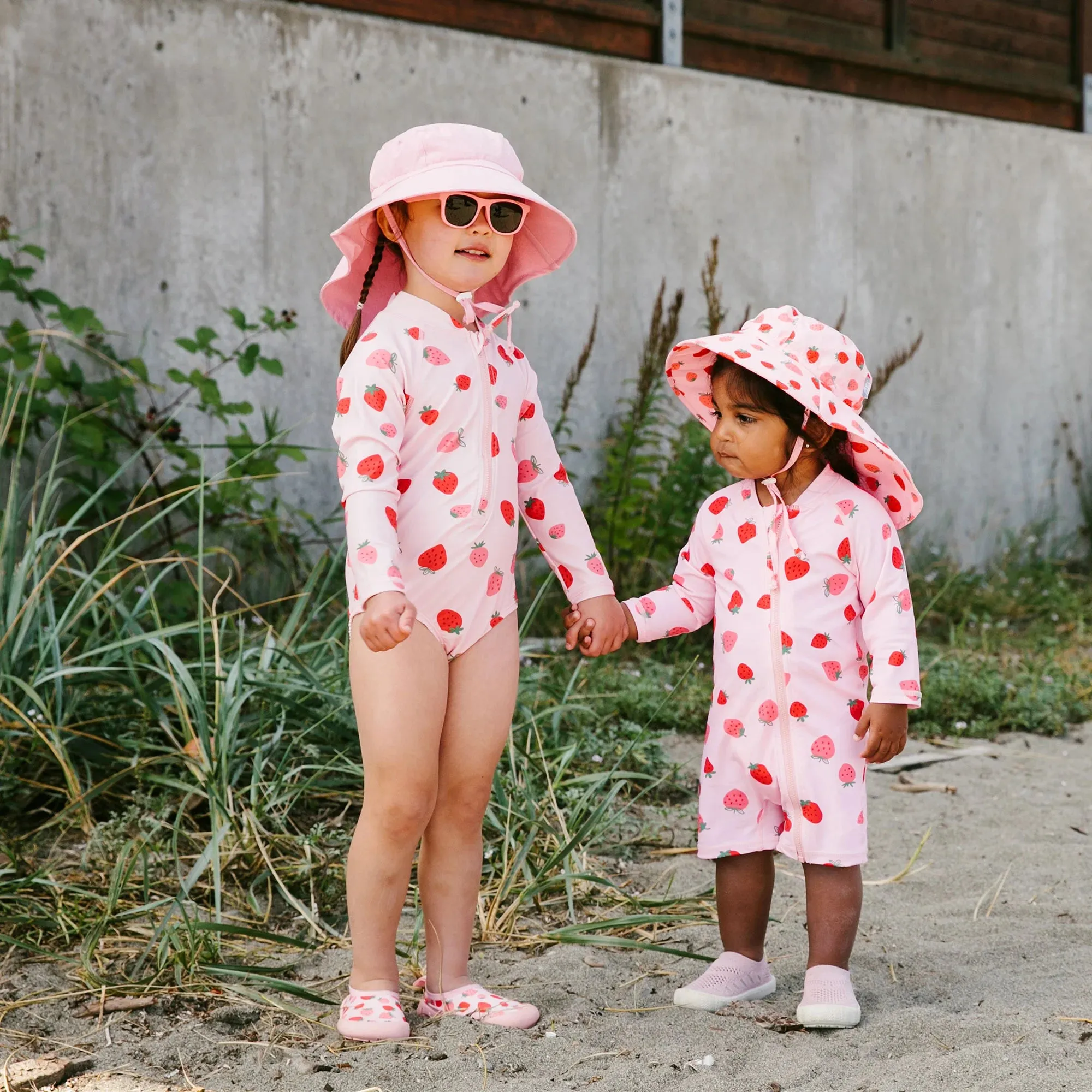 Jan & Jul Pink Strawberry Toddler Water Shoe