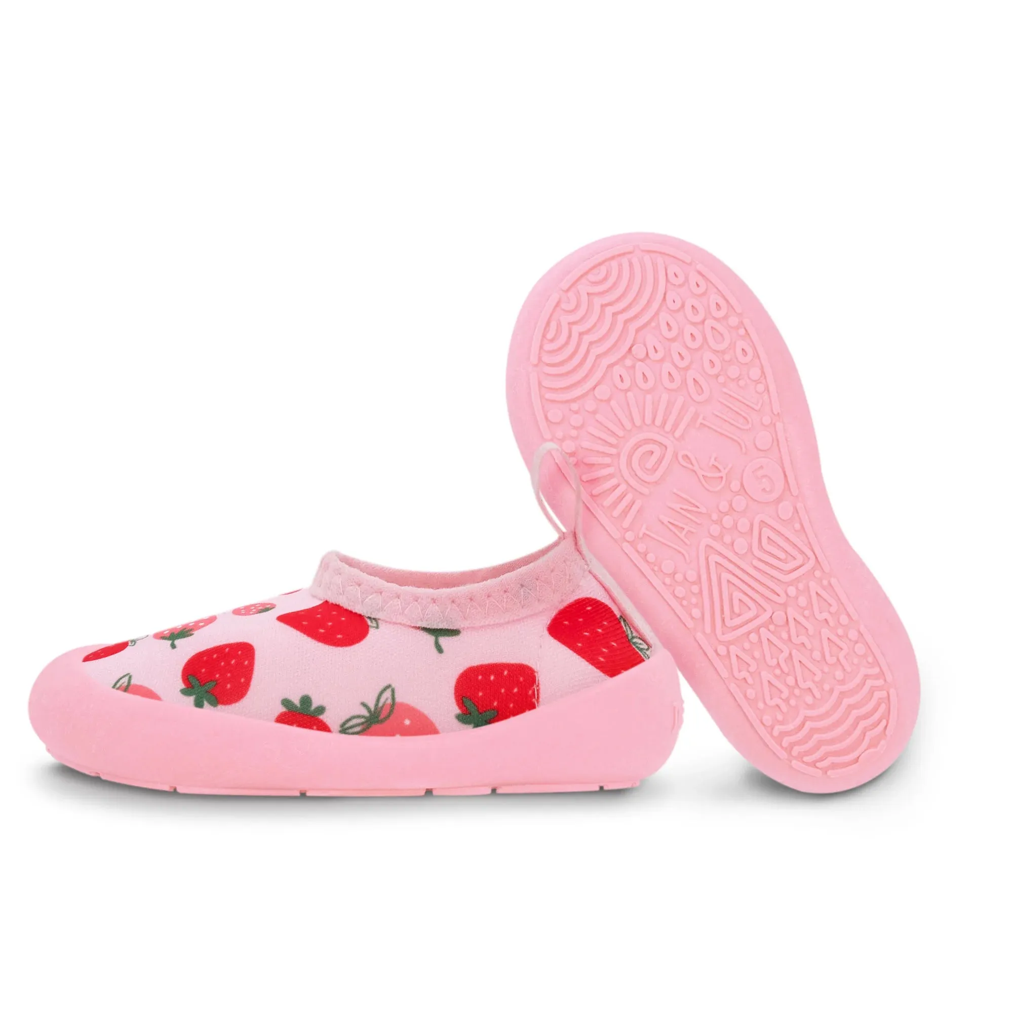 Jan & Jul Pink Strawberry Toddler Water Shoe