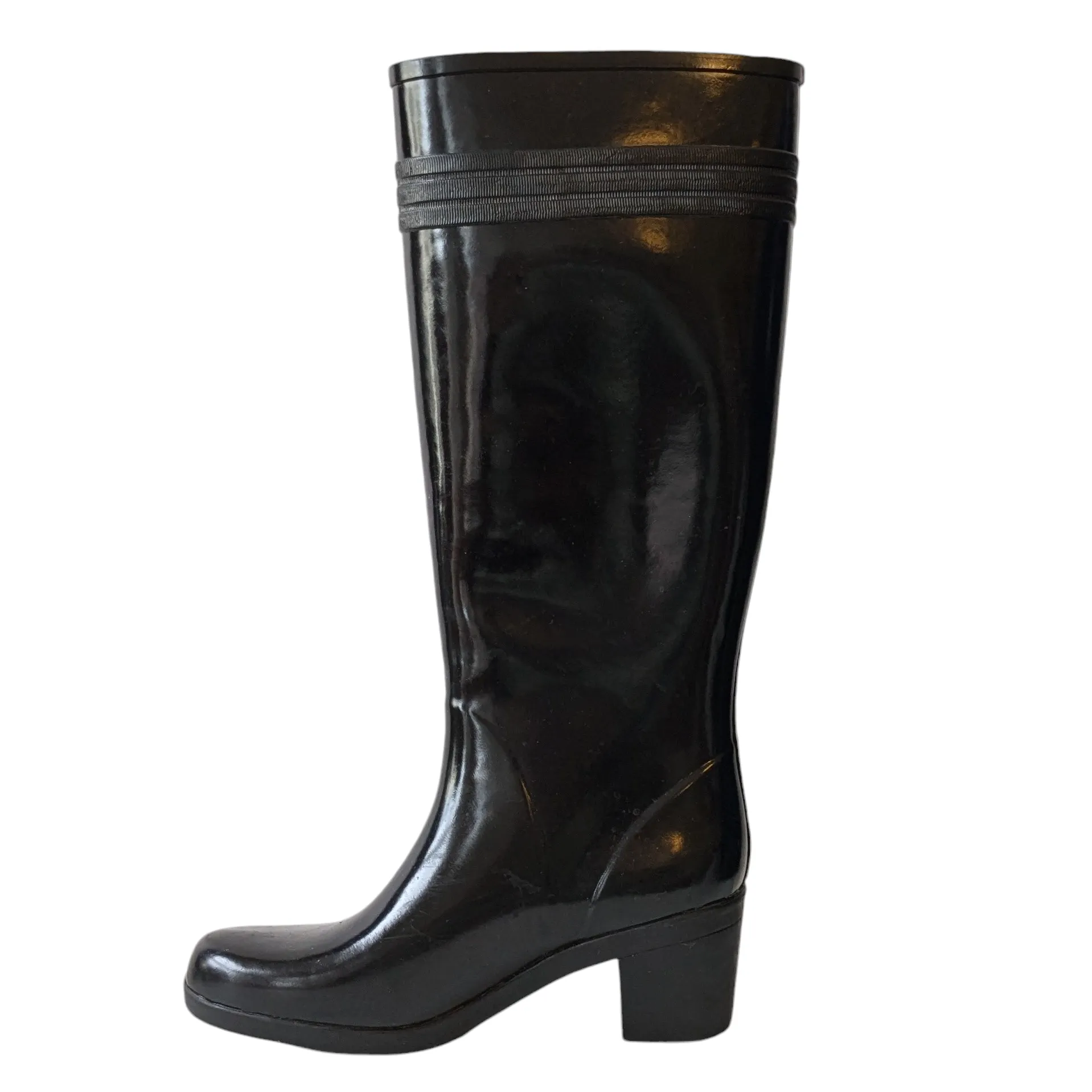 Kate Spade Rubber Bow Accent Rain Boots Size 7