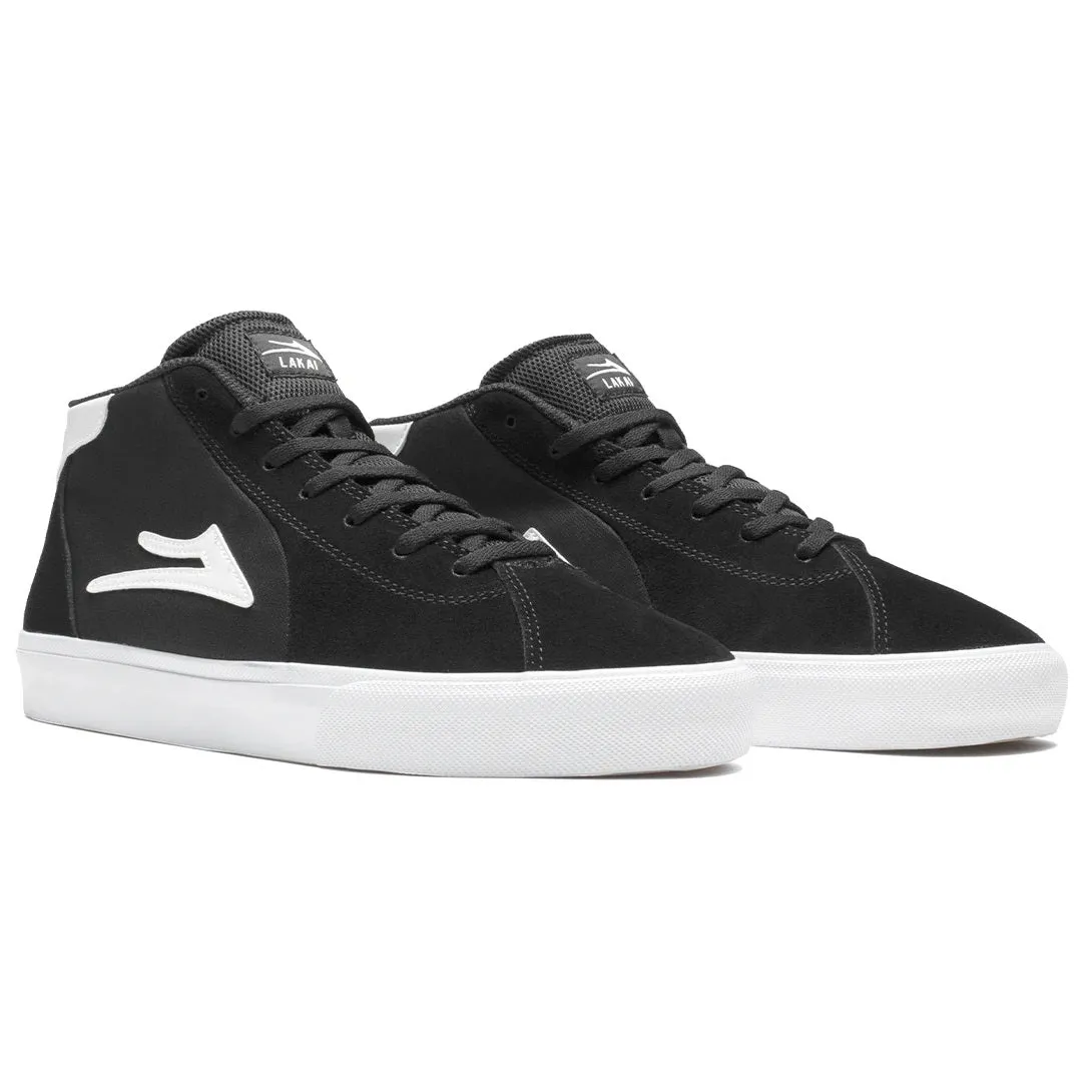 LAKAI FLACO II MID BLACK SUEDE 9