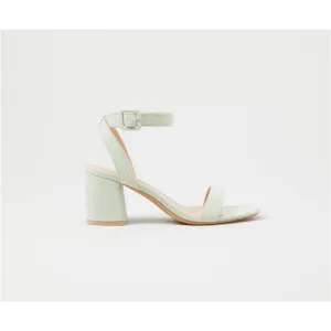 Lefties- Water Green Basic High-Heeled Sandal