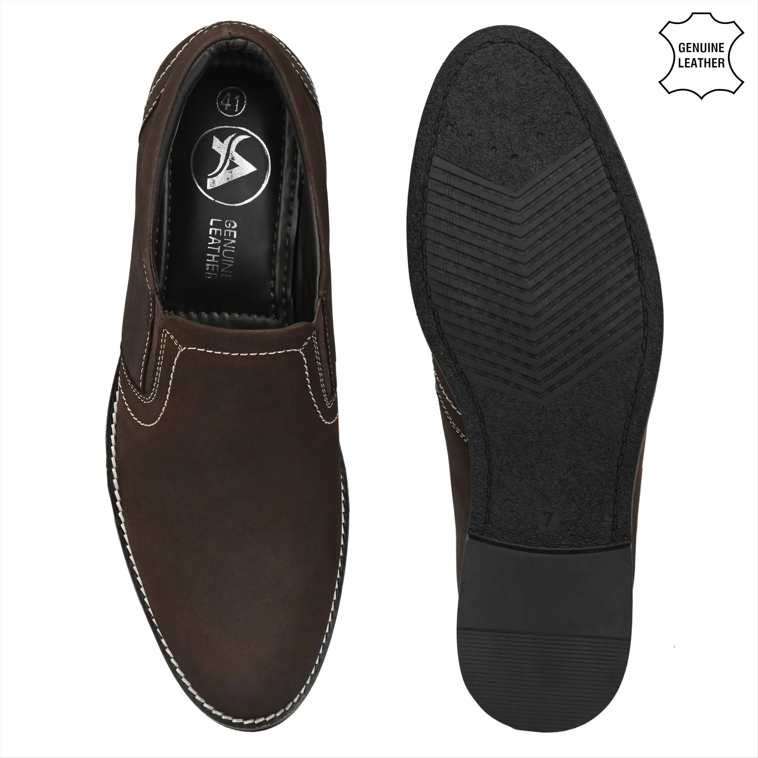 Legacy Full Grain Leather Slip Ons