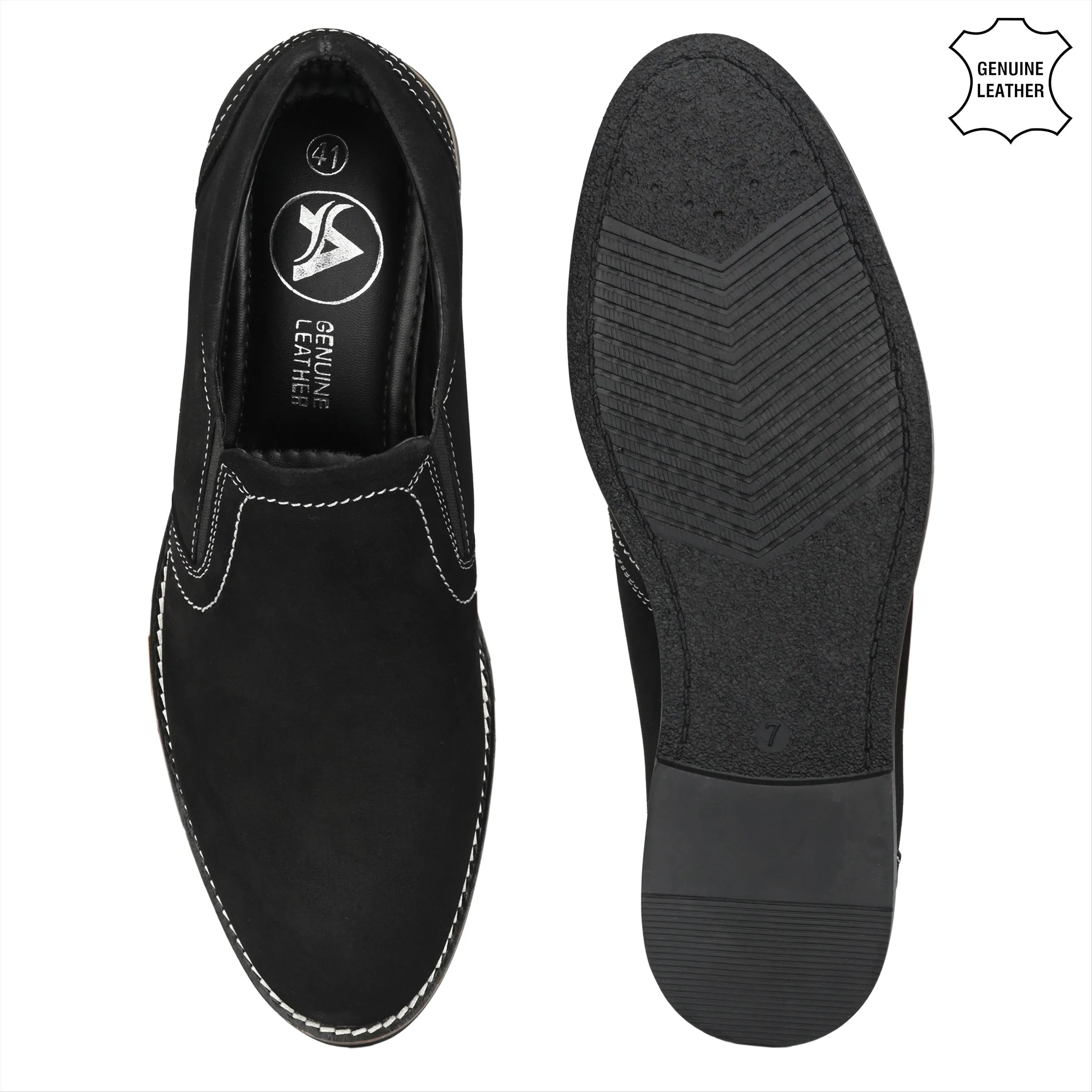 Legacy Full Grain Leather Slip Ons