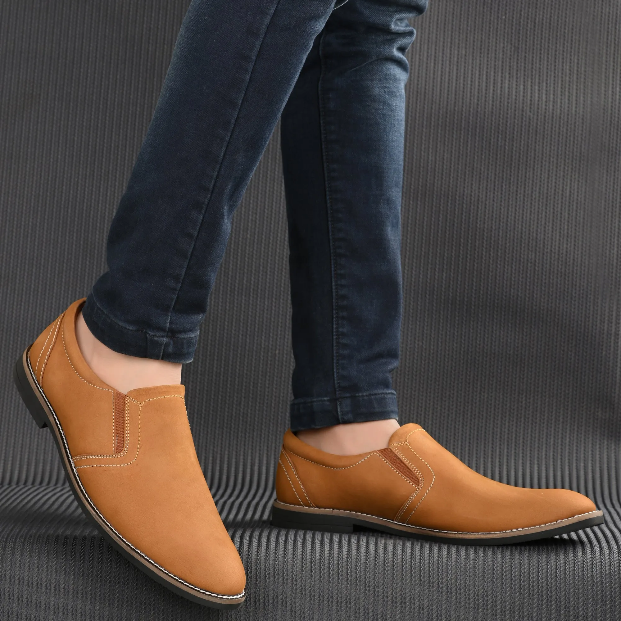 Legacy Full Grain Leather Slip Ons