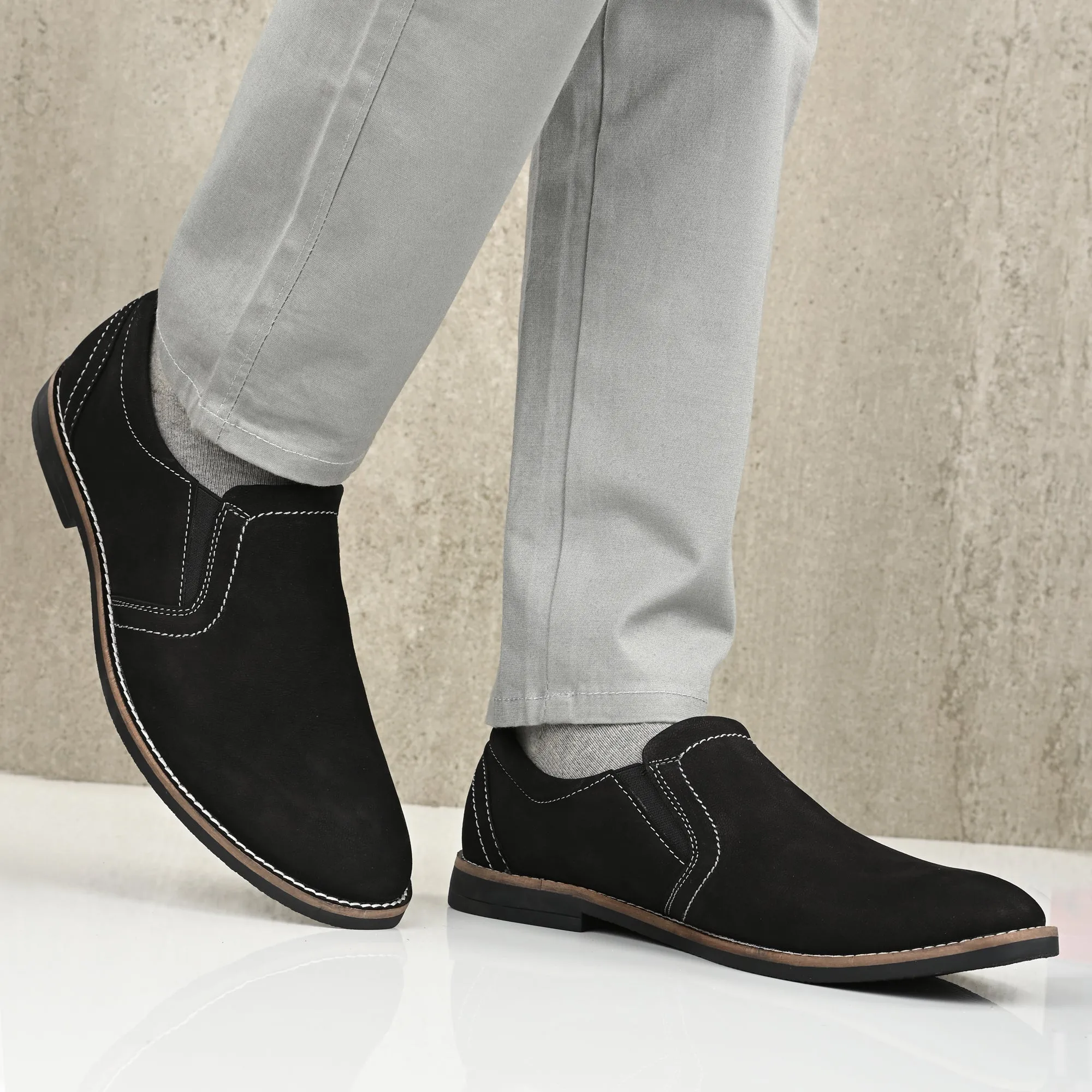 Legacy Full Grain Leather Slip Ons