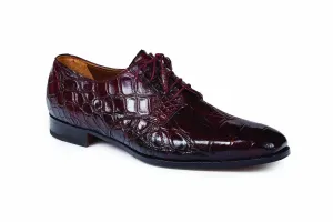 Mauri - 1059 Canaletto Ruby Red Alligator Dress Shoe
