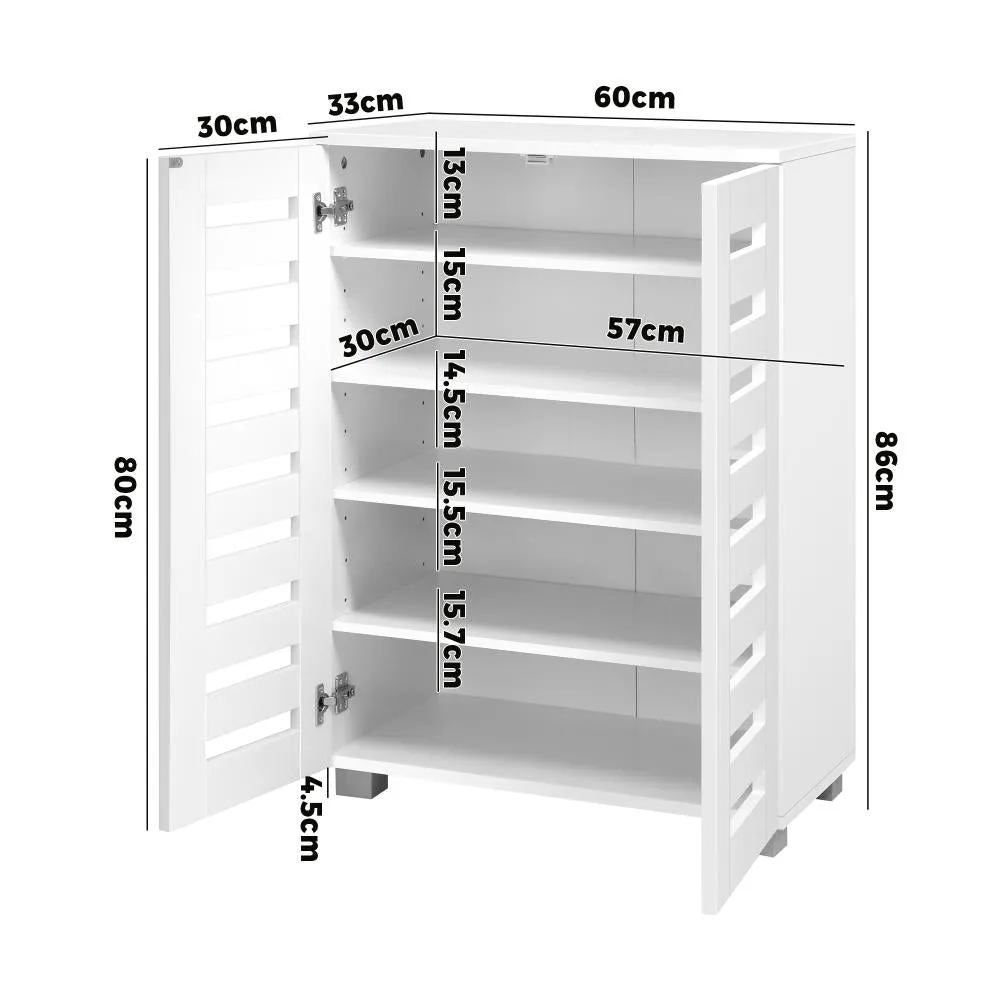 Modern 20-45 Pair Shoe Cabinet | Storage Rack and Organiser | Shoe Storage Organiser by Oikiture