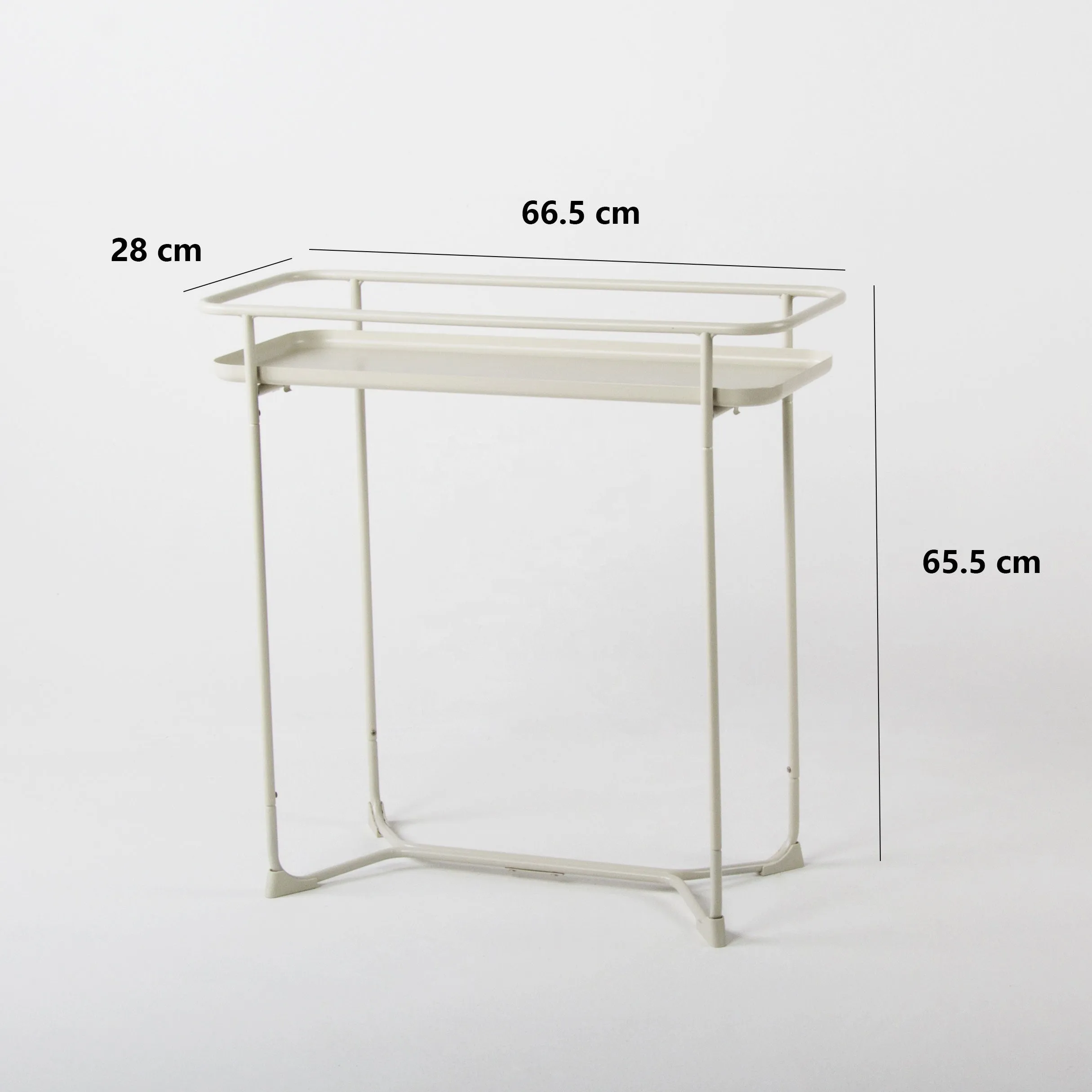 Modern Loft Metal Side Table Flower Stand Rectangle-Mint
