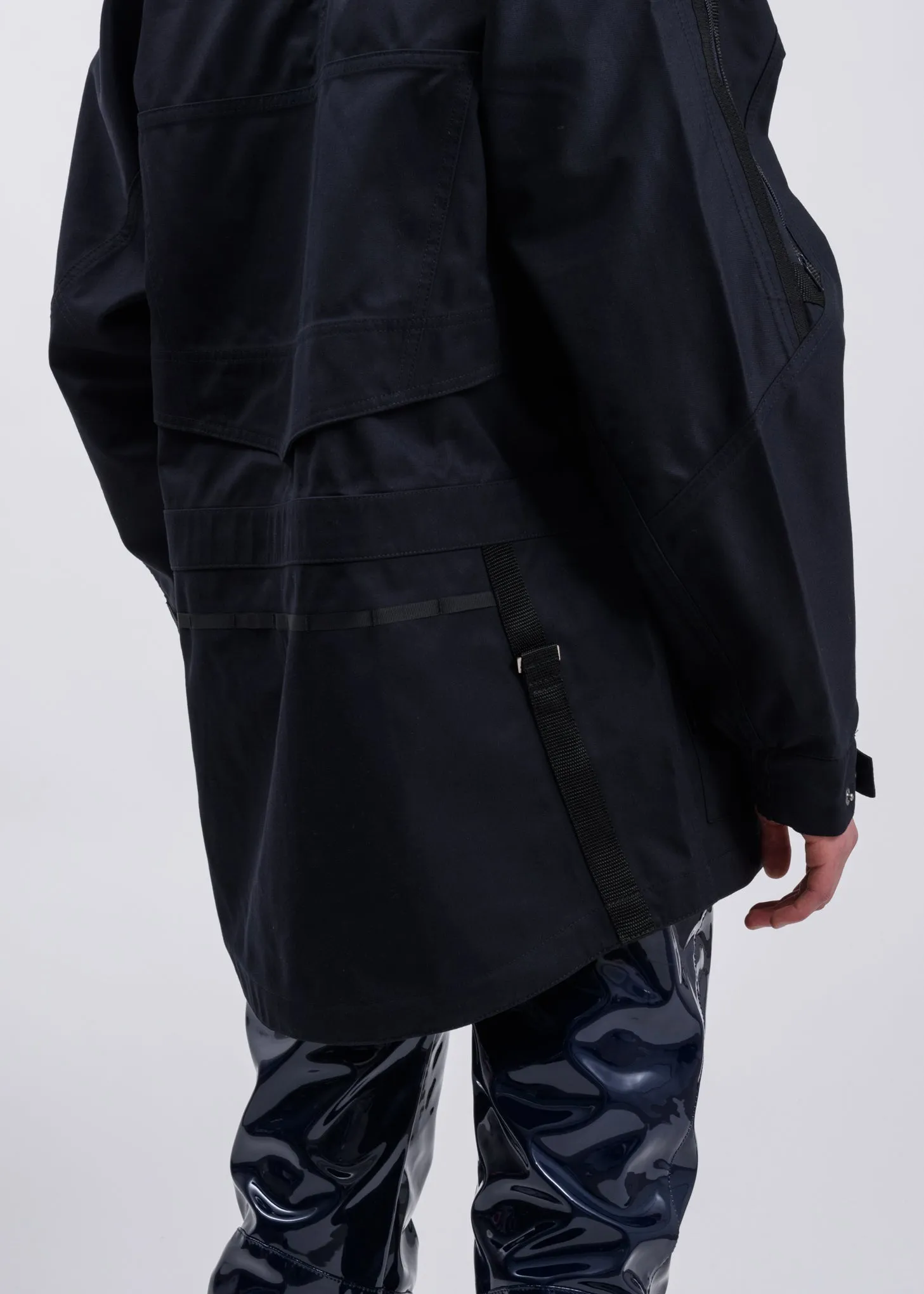 Navy Jeenu Water Proof Rain Jacket