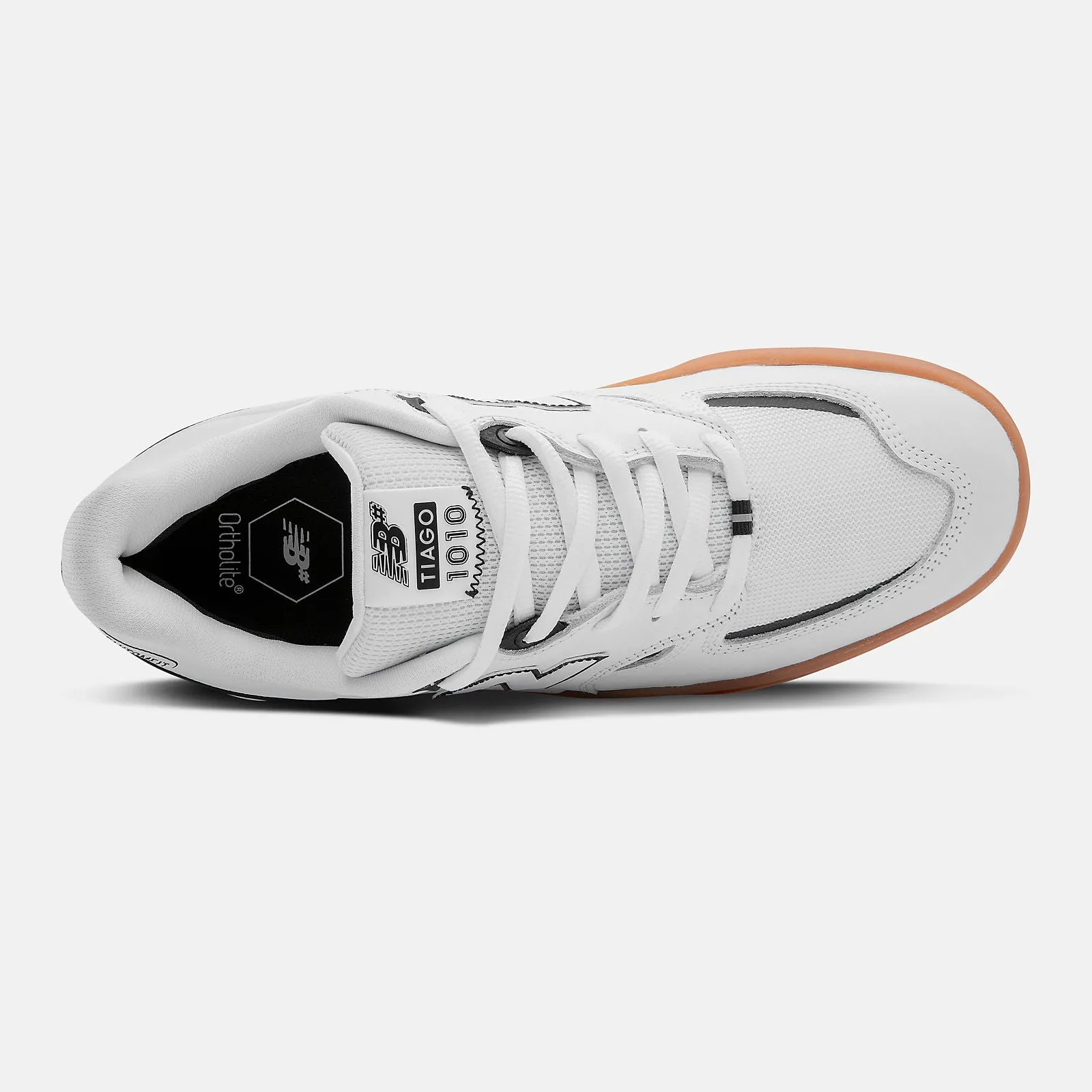 New Balance Numeric 1010 Tiago Lemos Skateboard Shoe - White/Black