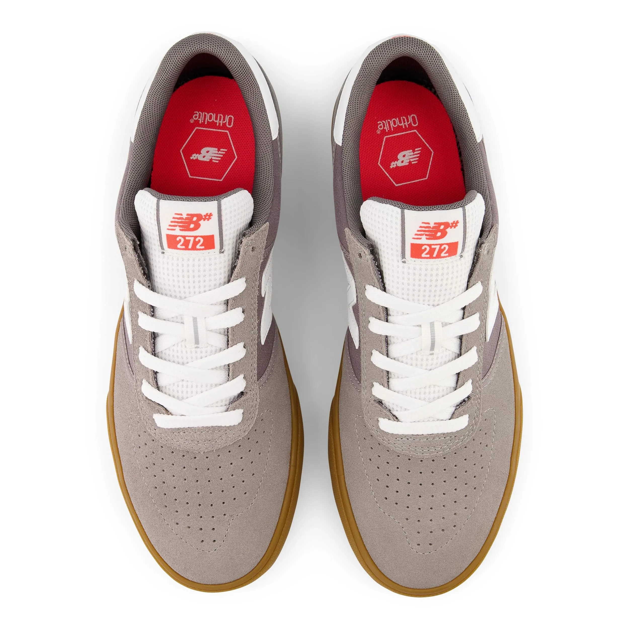 New Balance Numeric 272 Skateboard Shoe - Grey/Gum