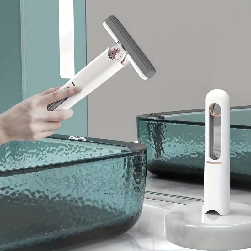 New Portable Self-Squeeze Mini Mop, Lazy Hand Wash-Free Strong Absorbent Mop