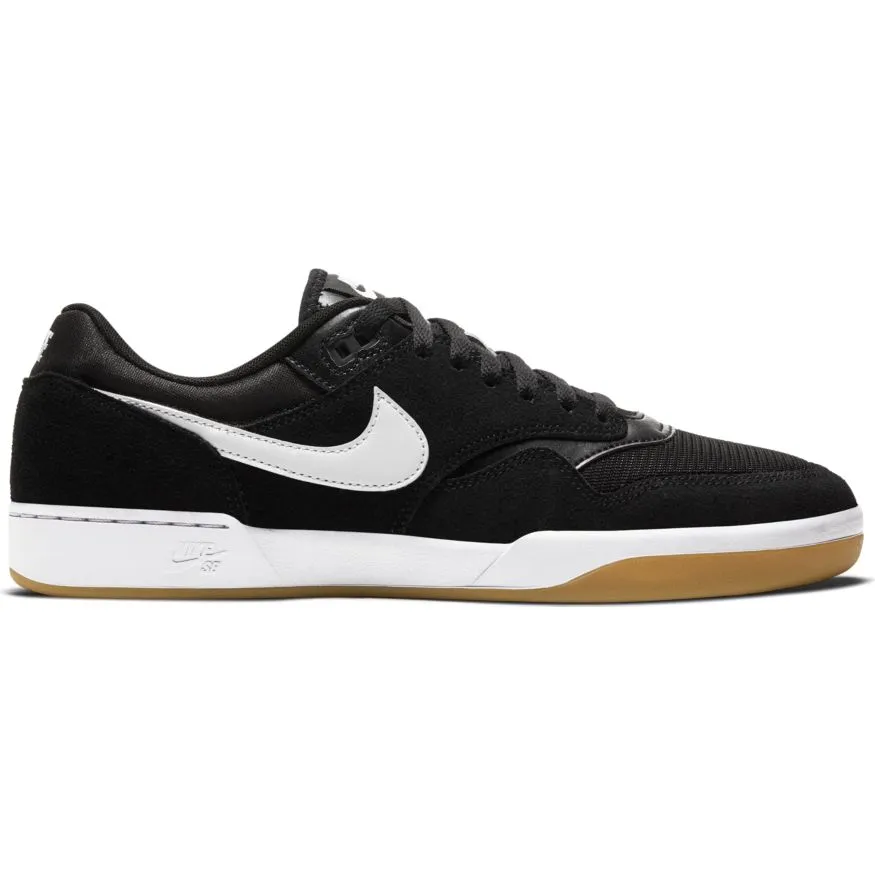 Nike SB GTS Return Skateboard Shoes - Black/White-Black-Gum-Light Brown