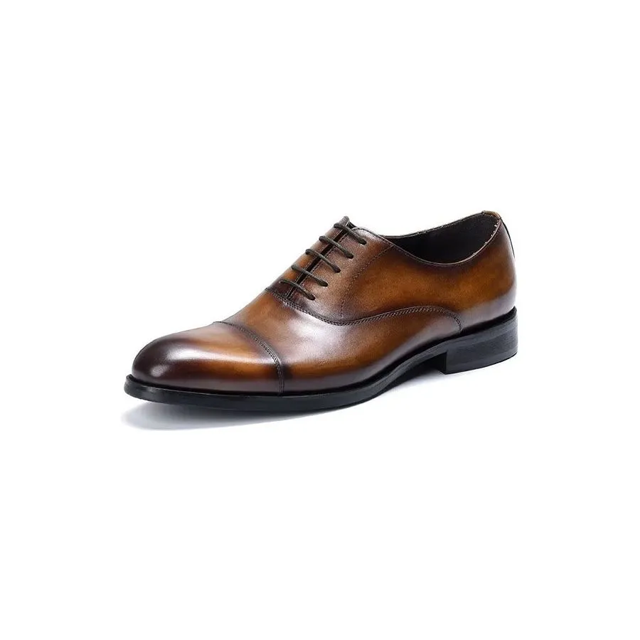 Opulent Cowhide Oxford Dress Shoes