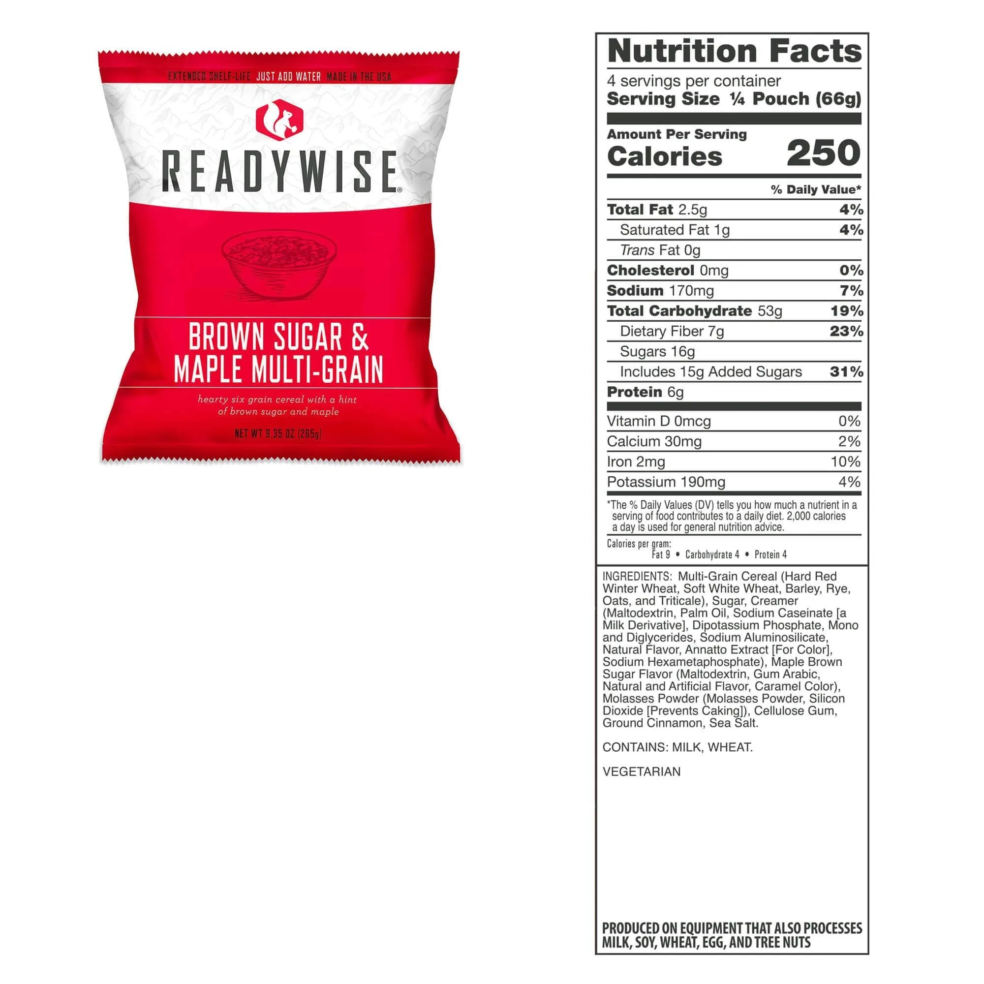 Prepper Pack Bucket - 52 Servings