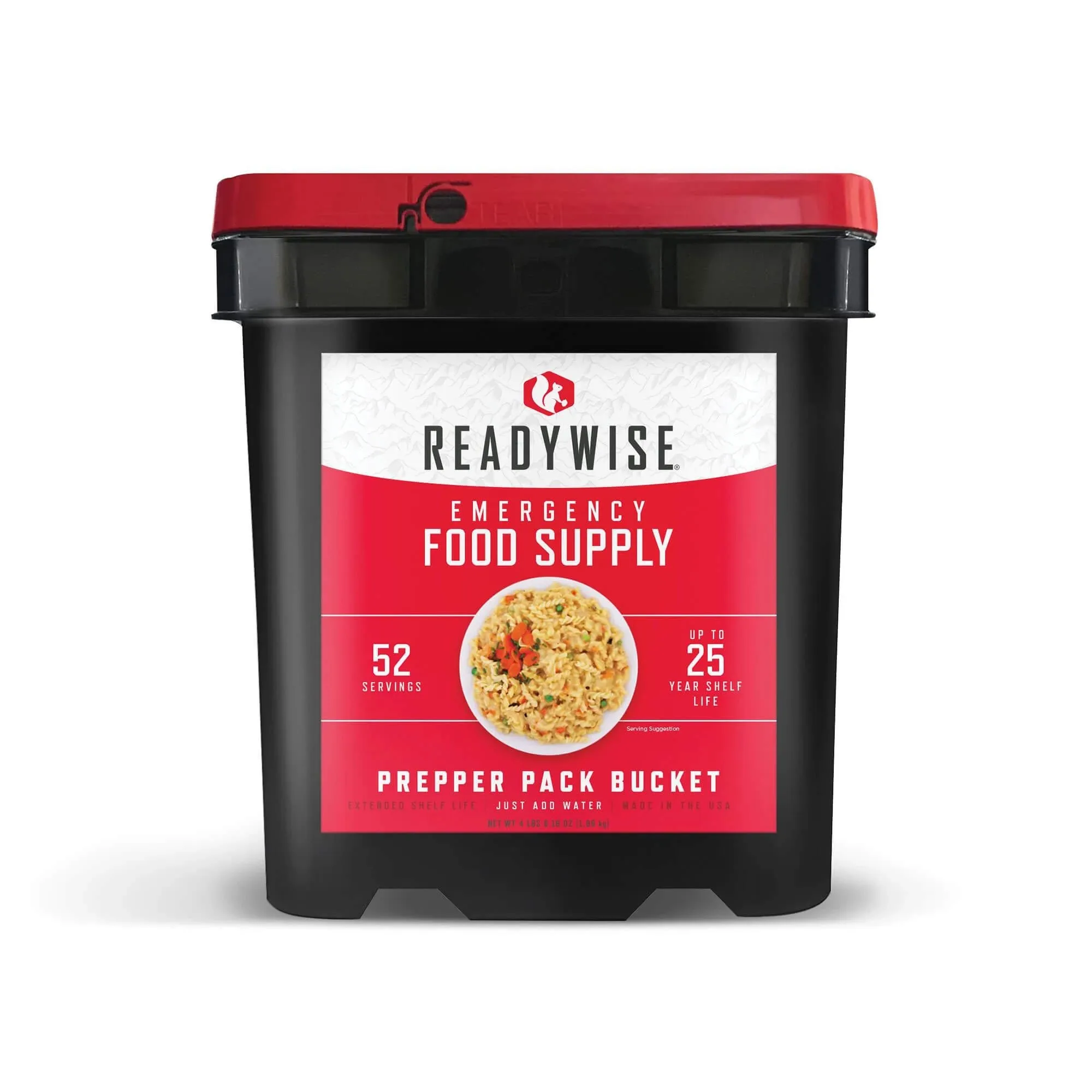 Prepper Pack Bucket - 52 Servings