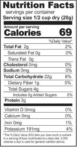 Rainy Day Foods Dehydrated Corn Super Sweet 6 (Case of Six) #2.5 Cans - 66 Servings