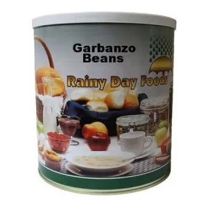 Rainy Day Foods Gluten-Free Garbanzo Beans 80 oz #10 Can - 23 Servings
