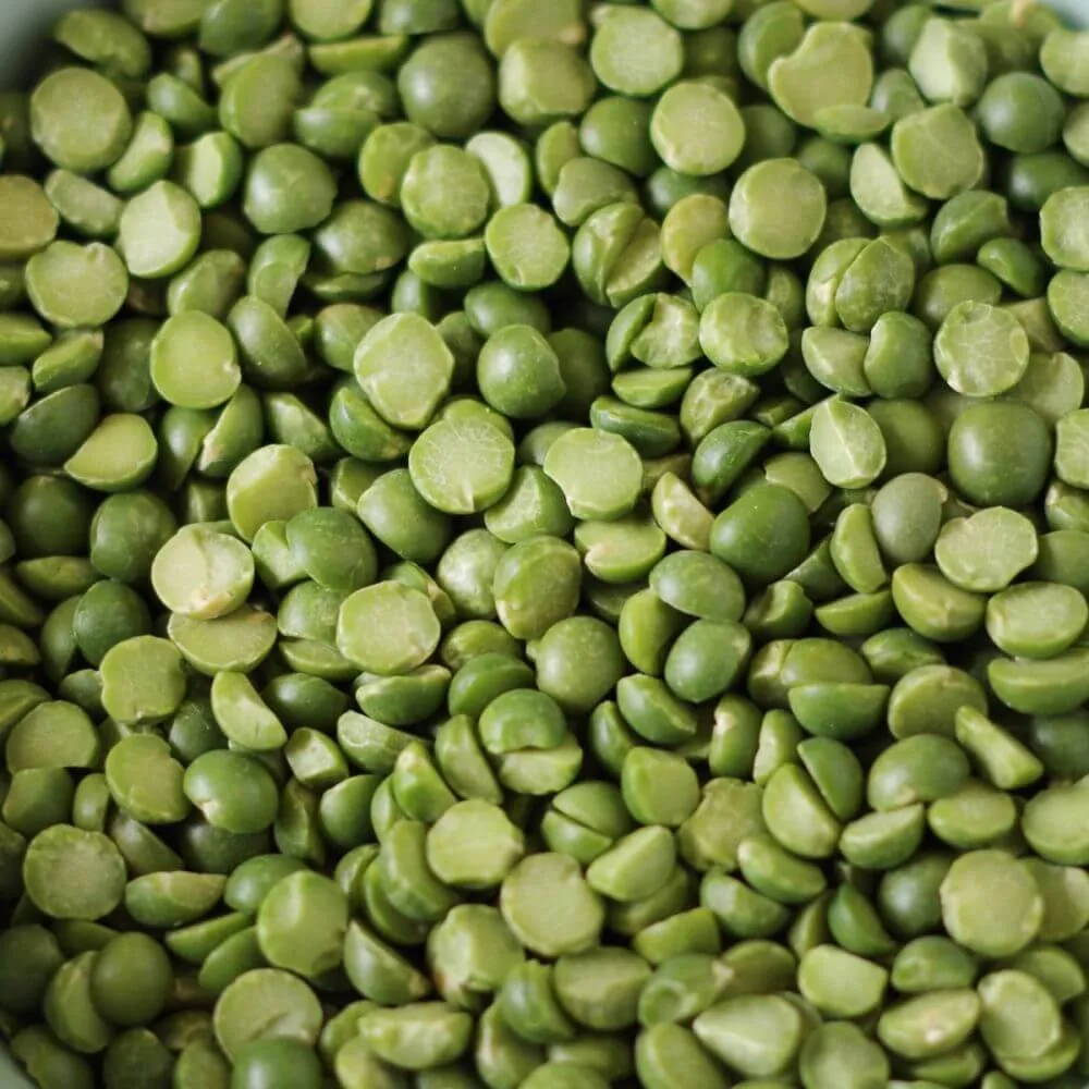 Rainy Day Foods Gluten-Free Split Green Peas 6 (Case of Six) #10 Cans - 174 Servings