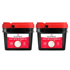 ReadyWise - 120 Serving Whey Milk Bucket - 2 Pack