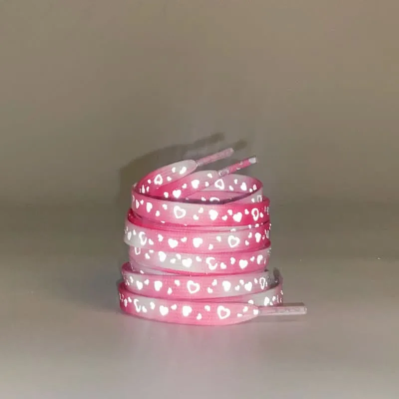 Reflective Star Galaxy & heart Shoelaces – Luminous Rope for Men & Women